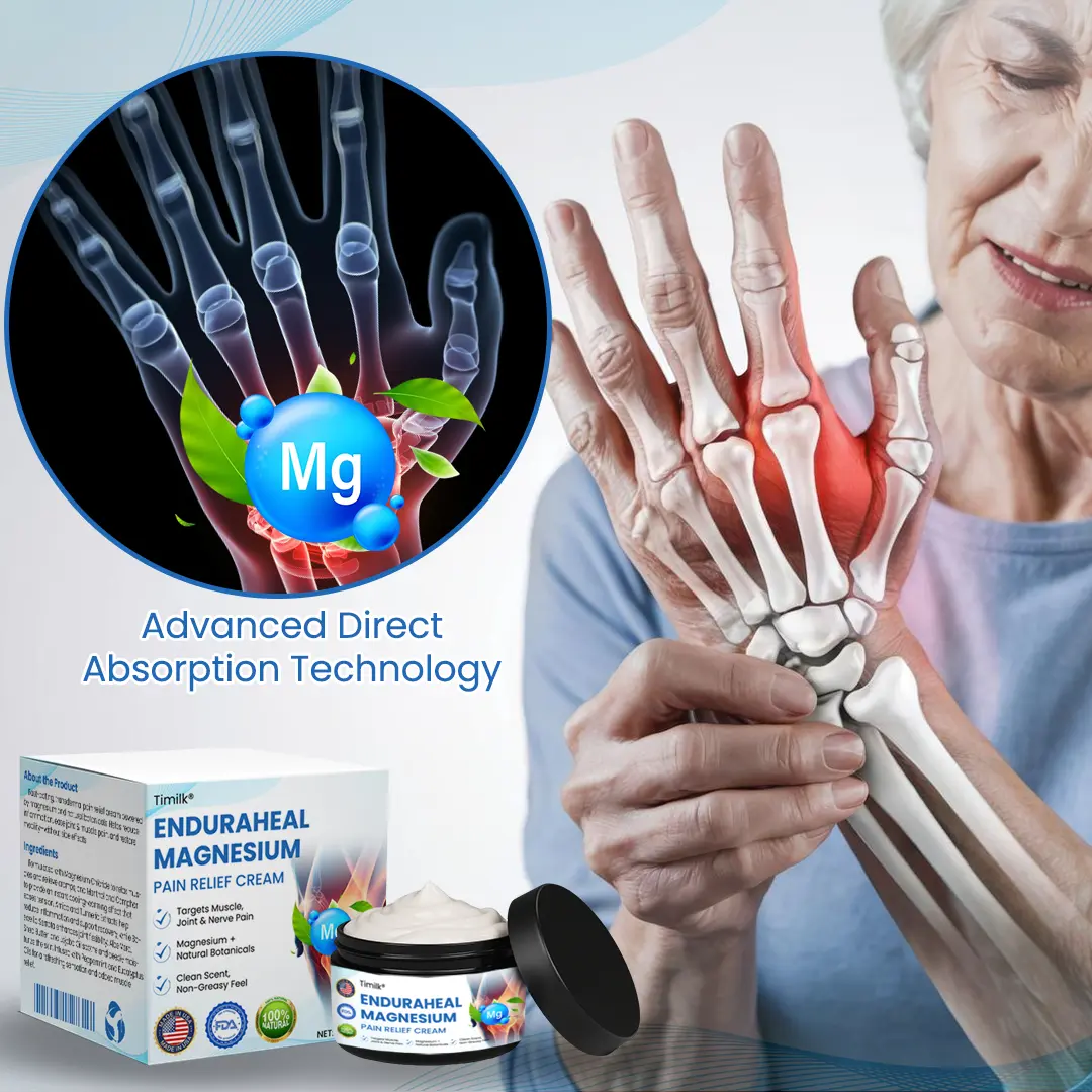 Magnesium Pain Relief Cream (Treats Arthritis, Neuropathy, Rheumatism, Sports Injuries & More) - Image 5