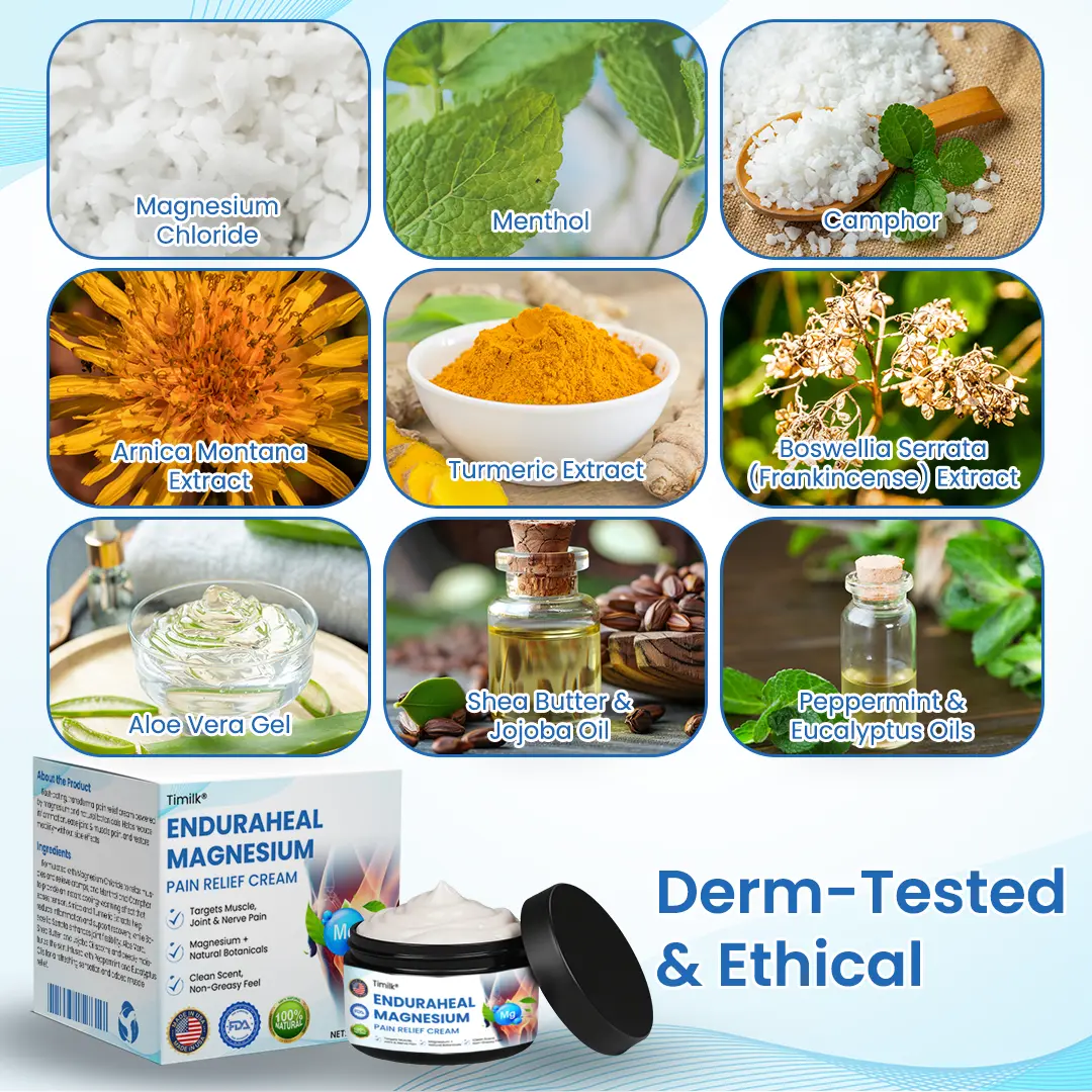 Magnesium Pain Relief Cream (Treats Arthritis, Neuropathy, Rheumatism, Sports Injuries & More) - Image 7