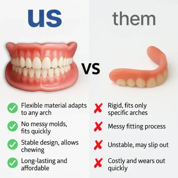 Custom-Fit Functional Dentures — Perfectly Fitted in Minutes at Home - Image 5