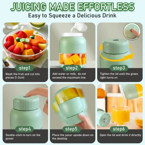 USB Rechargeable Blender for Travel - Image 6