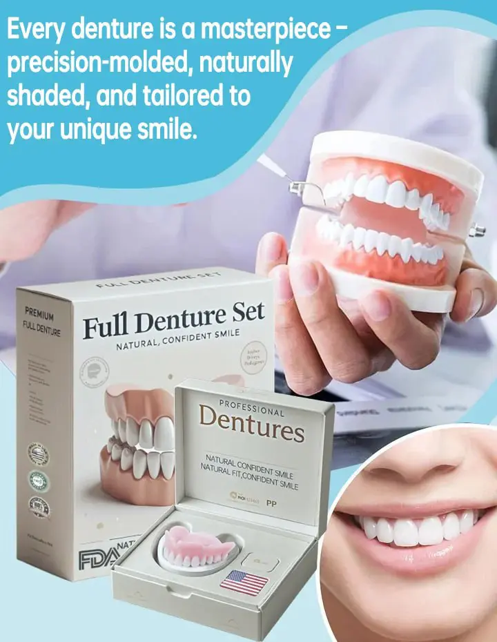 🦷Advanced Customized Full Denture Set🦷 (🔥10,000+ Sold In Last 30 Day) - Image 11