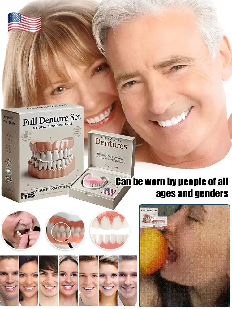 🦷Advanced Customized Full Denture Set🦷 (🔥10,000+ Sold In Last 30 Day) - Image 6
