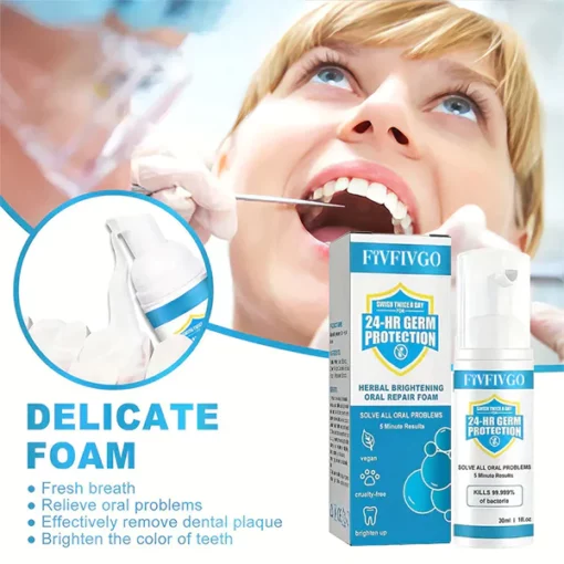 Herbal Brightening Oral Repair Foam - Image 8