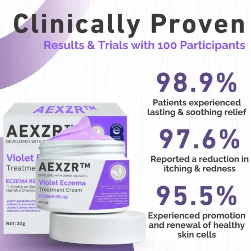 Violet Eczema Treatment Cream - Image 3