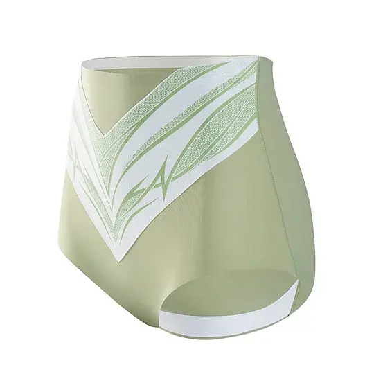 Self-regulating tourmaline shaping shorts with titanium fiber