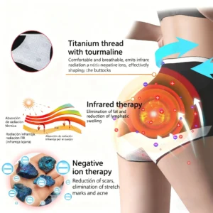 Self-regulating tourmaline shaping shorts with titanium fiber - Image 11