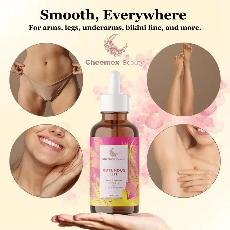 Beauty Rotundus Oil for Natural Permanent Hair Reduction - Image 2