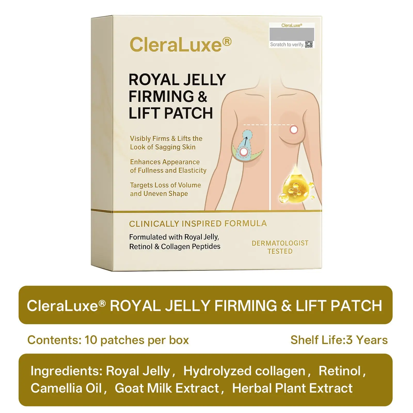 🌞 ROYAL JELLY FIRMING & LIFT PATCH