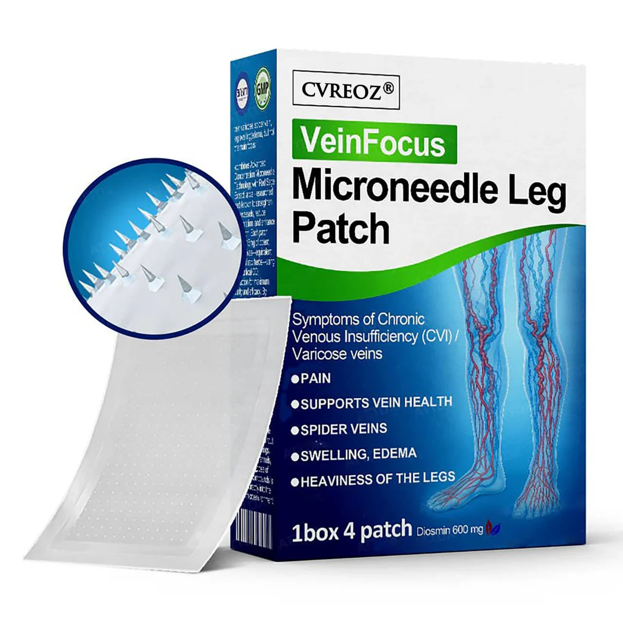 Microneedle Leg Patch - Image 2