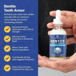 Dentite Tooth Armor Daily Oral Care for Sensitive Teeth & Anti-Cavity Support with Nano Hydroxyapatite & Theobromine - Image 3