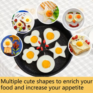 Egg Ring Molds for Cooking - Image 3