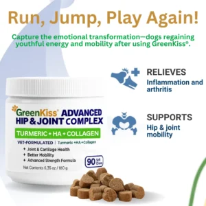 Advanced Hip & Joint Complex Soft Chews | Turmeric + HA + Collagen - Image 2