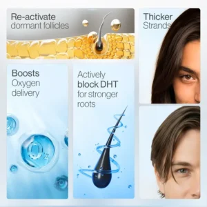 3% Rosemary Hair Growth Serum Roll On - Image 4