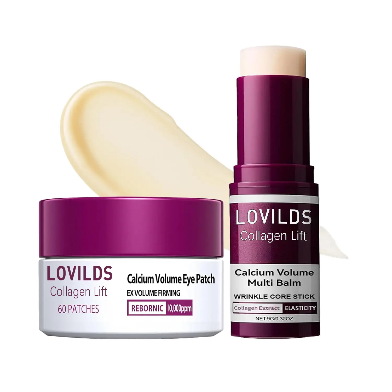 Collagen Lift Eye Balm Stick + Eye Patch Set