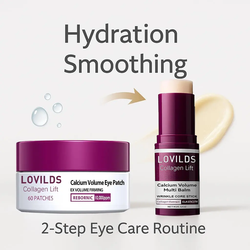 Collagen Lift Eye Balm Stick + Eye Patch Set - Image 7