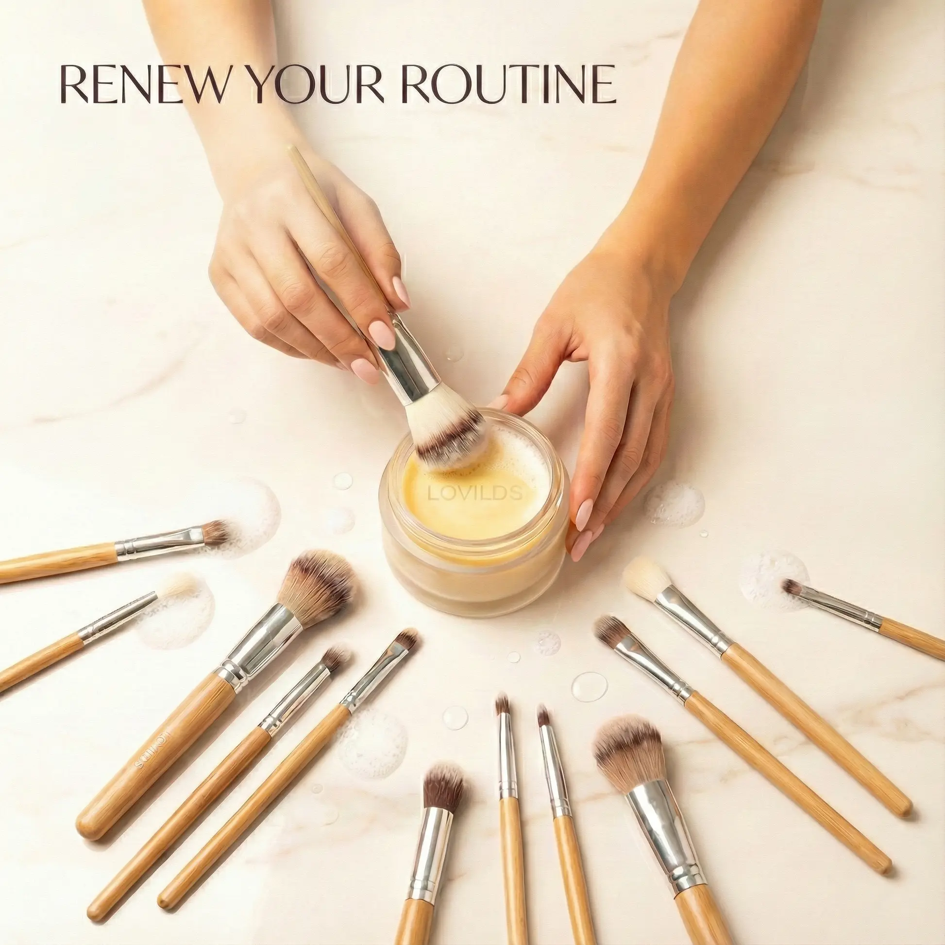 The Organic makeup Brush Cleanser - Image 7