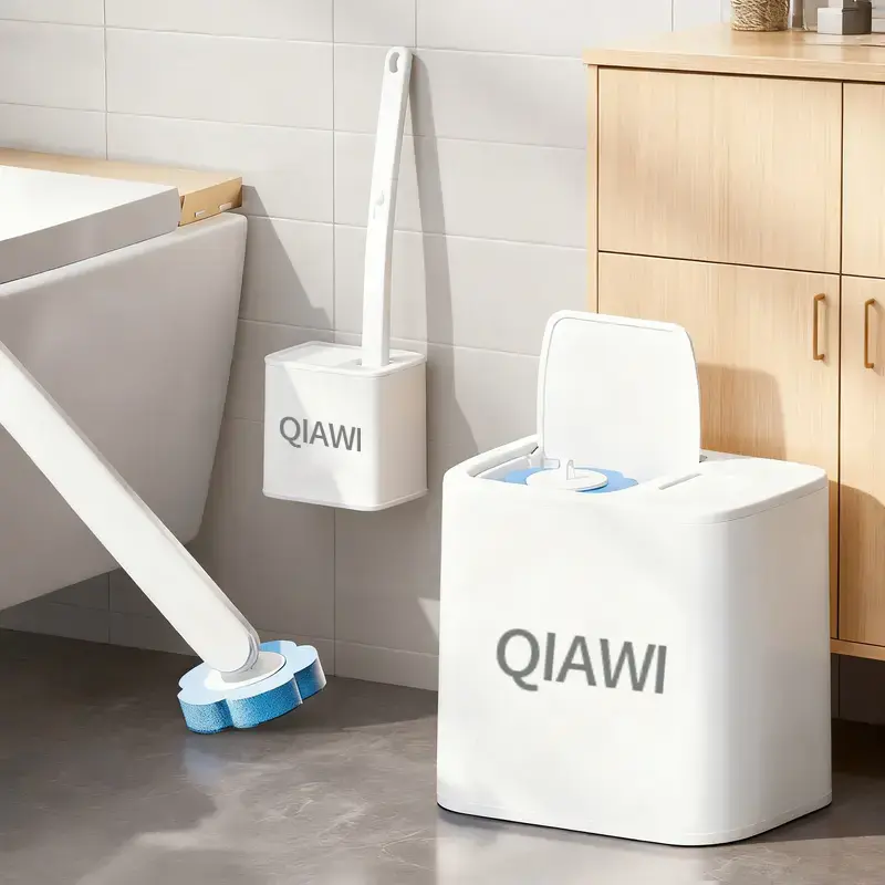 Disposable Toilet Brush System