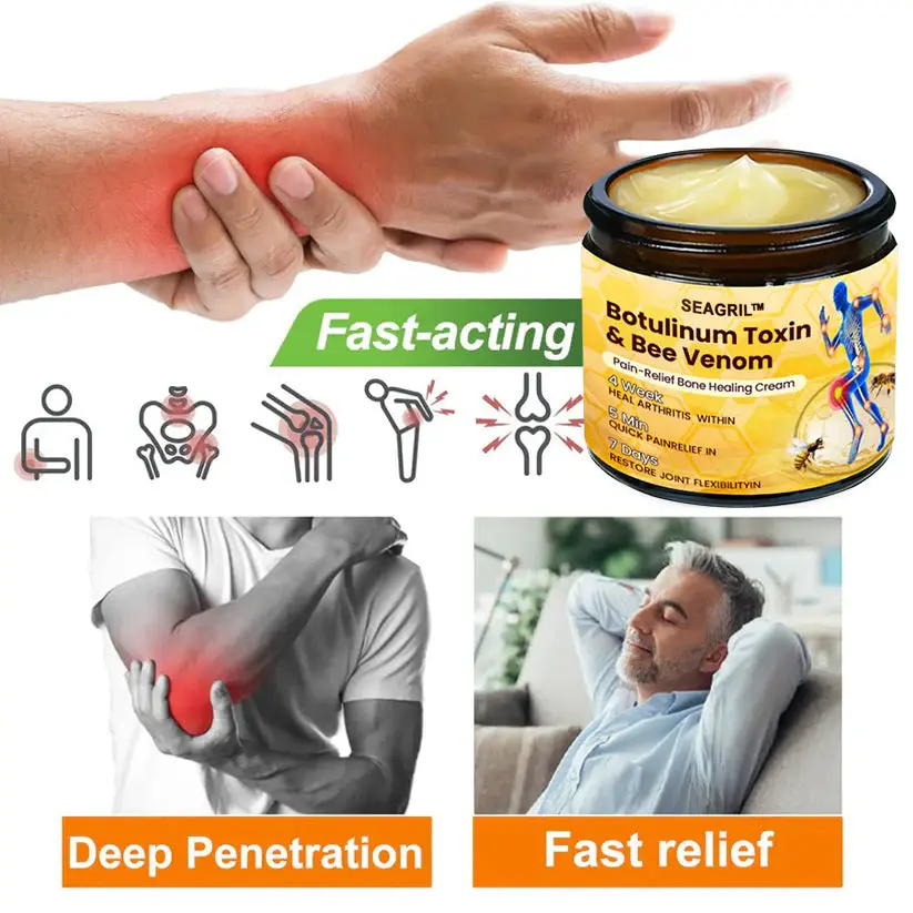 Botulinum Toxin & Bee Venom Pain-Relief Bone Healing Cream - Image 8