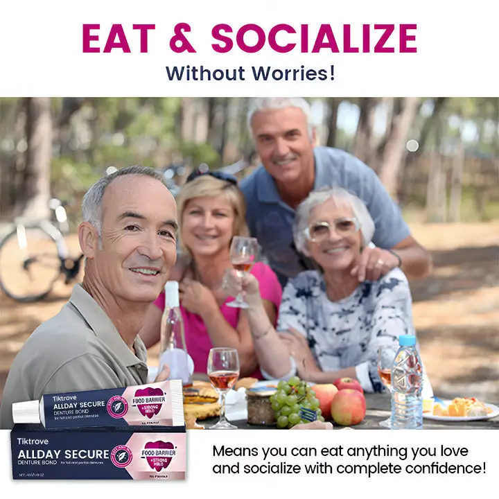 TIKTROVE AllDay Secure Denture Bond - Image 6