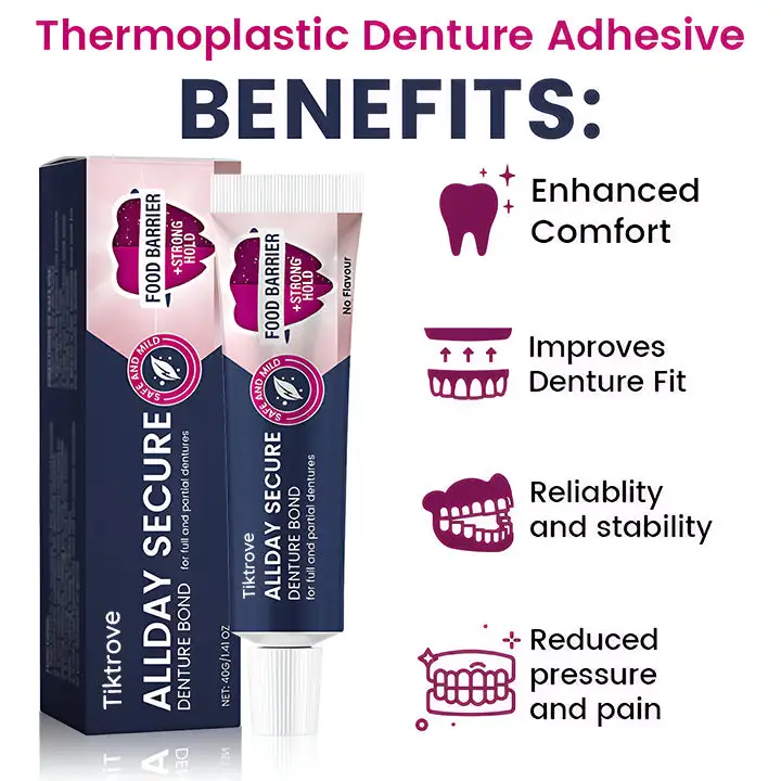 TIKTROVE AllDay Secure Denture Bond - Image 2