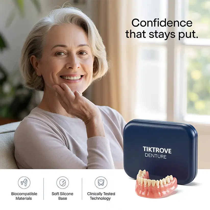 Tiktrove Adsorptive Denture - Image 6