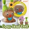 Grass Head Doll
