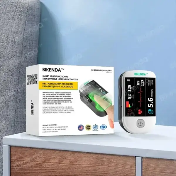 Premium Next-Generation 3-in-1 Non-Invasive Laser Glucose Meter