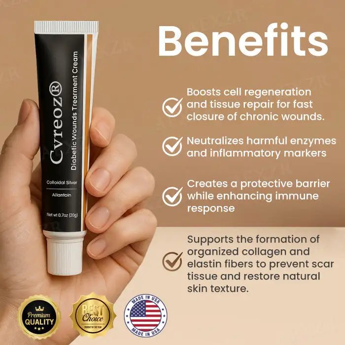 Advanced Wound Healing Cream for Diabetic Skin - Image 3