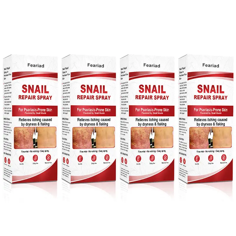 Feariad Snail Repair Spray for Itchy, Flaky Psoriasis Skin - Image 10