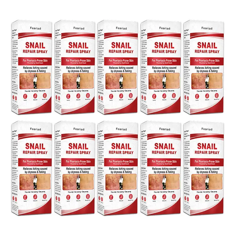 Feariad Snail Repair Spray for Itchy, Flaky Psoriasis Skin - Image 12