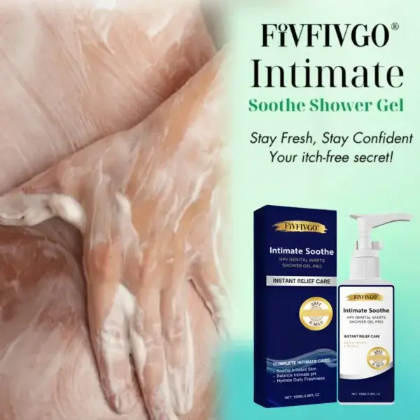 Intimate Soothe HPV Genital Warts Shower Gel PRO - Image 6