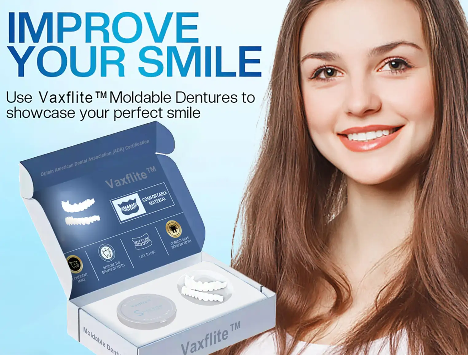 Official Store | Moldable Dentures💯