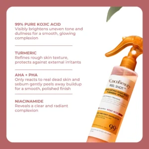 Peel Shot - Kojic + Turmeric Body Peel Spray - Image 2