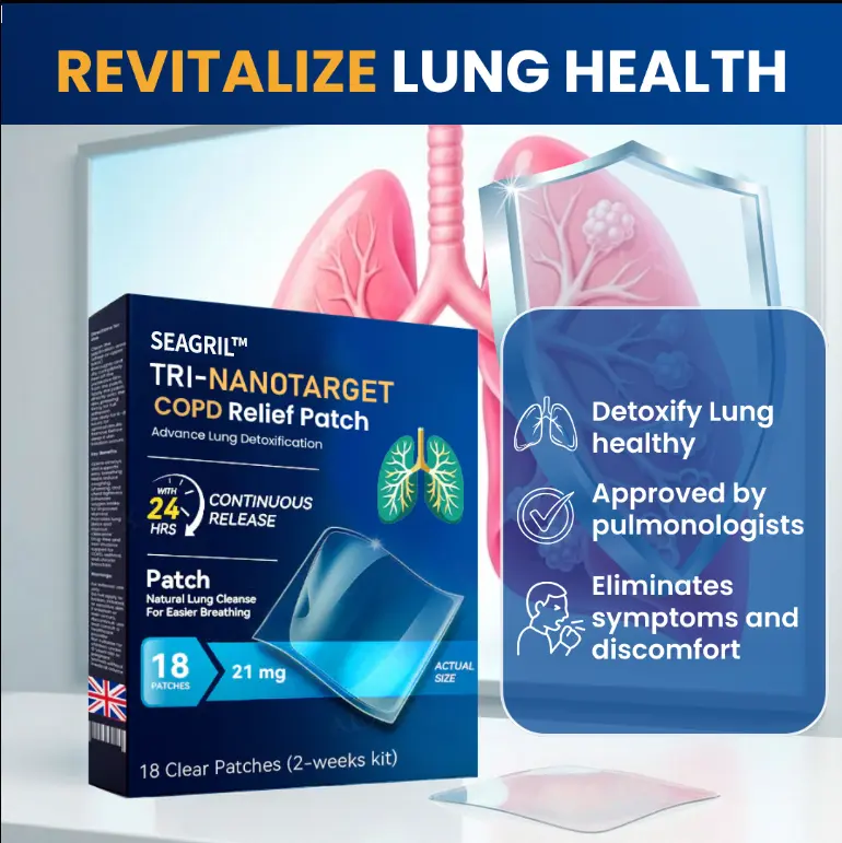 Tri-NanoTarget COPD Relief Patch