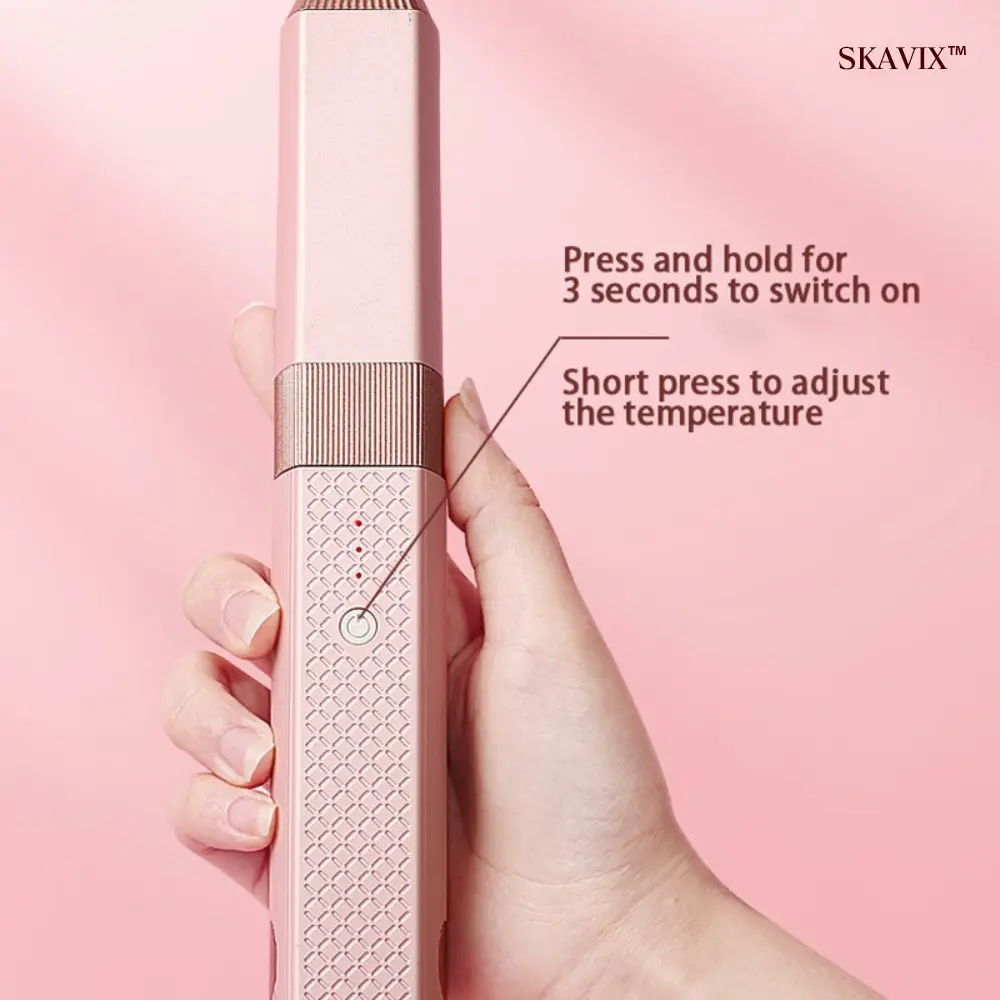 Pro – Cordless Hair Straightener | 30s Rapid Heat & Portable Design