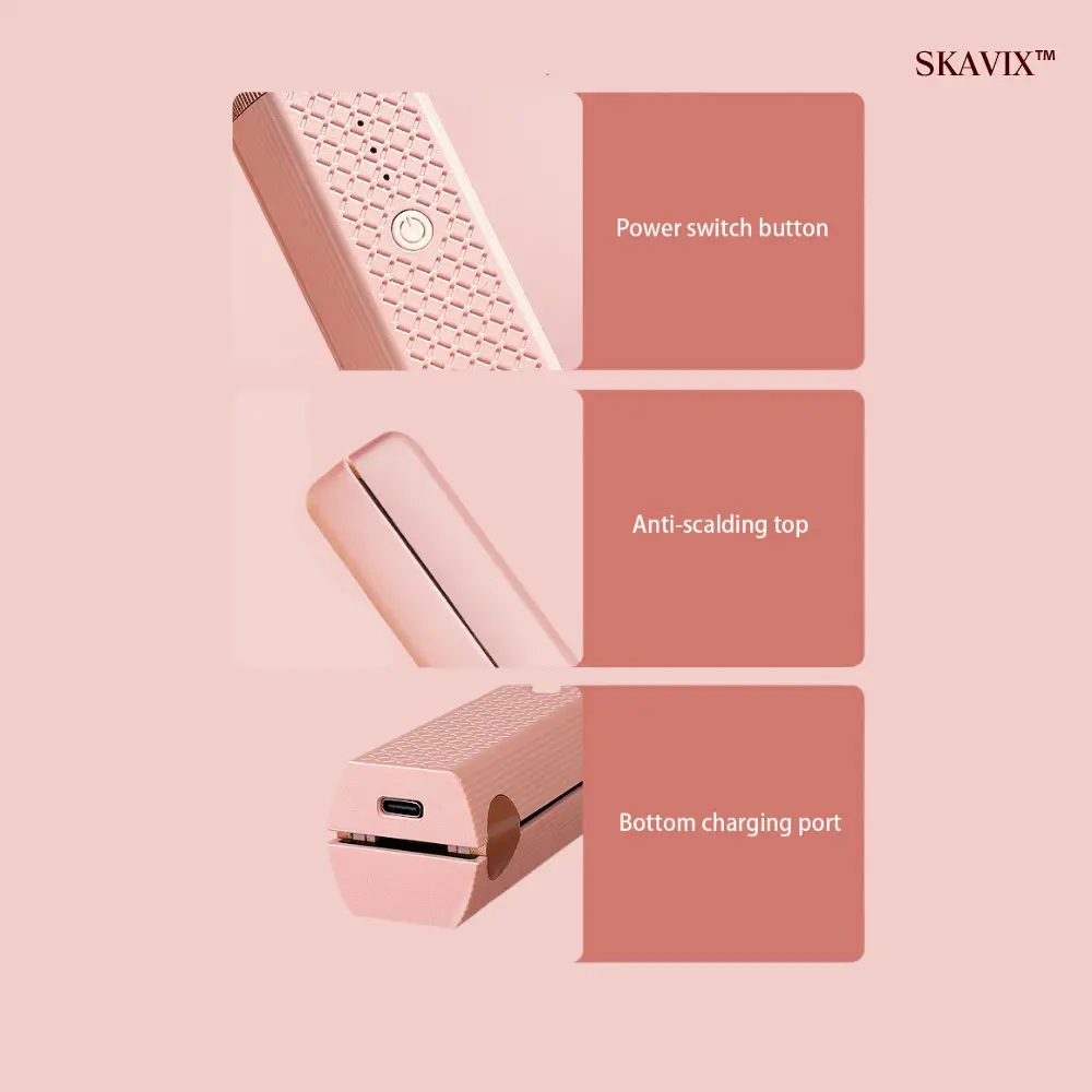 Pro – Cordless Hair Straightener | 30s Rapid Heat & Portable Design - Image 9