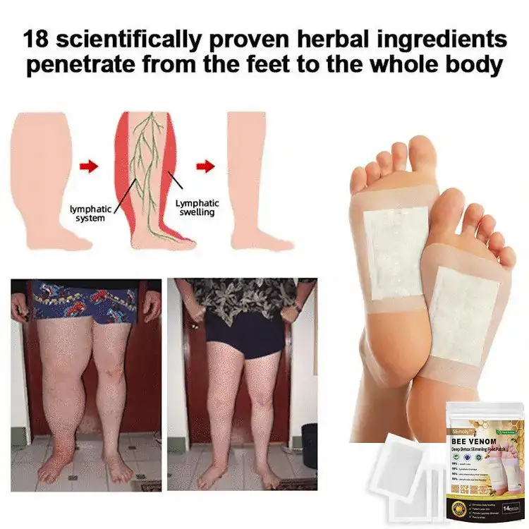 Bee Venom Deep Detox Slimming Foot Patch - Image 3