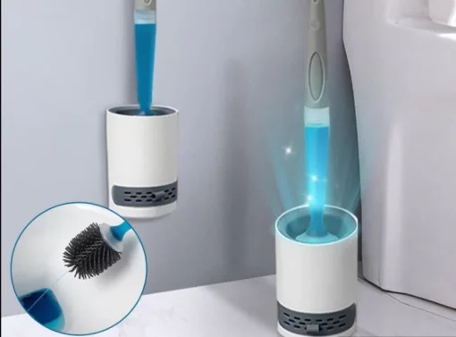Refillable Silicone Toilet Brush - Image 2