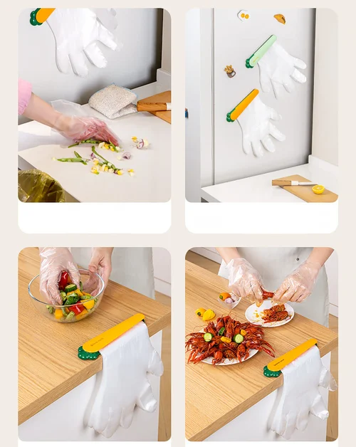 Disposable Glove Holder Organizer Wall Mounted (With 100PCS Gloves) - Image 7