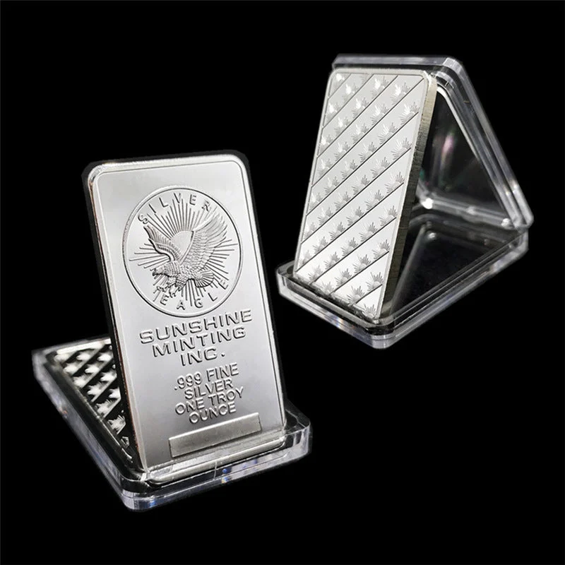1OZ SUNSHINE MINTING Encapsulated Silver Bar - Image 4