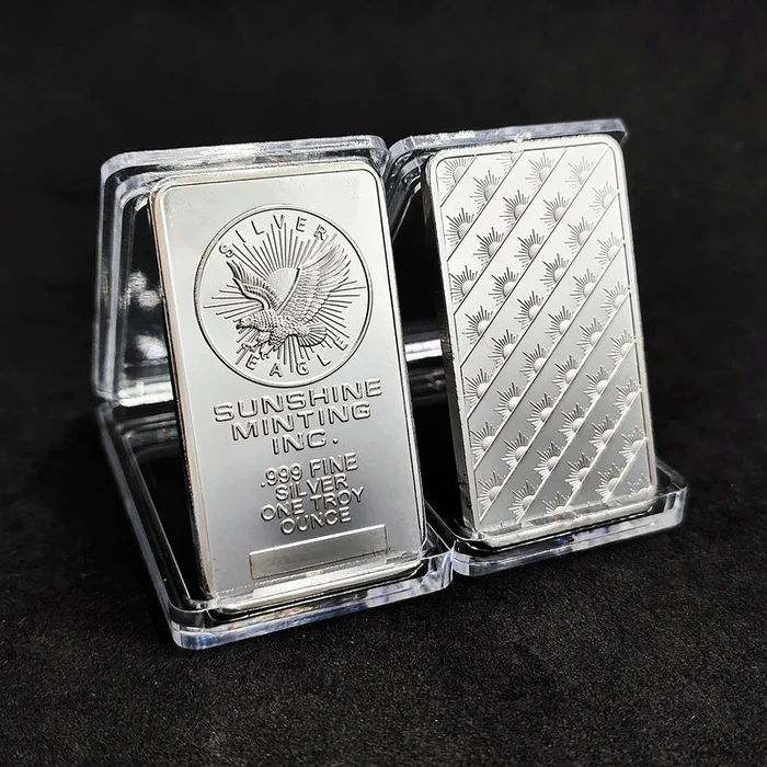 1OZ SUNSHINE MINTING Encapsulated Silver Bar - Image 3