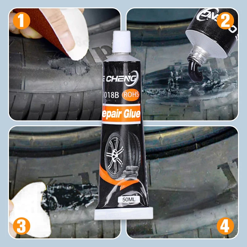 Waterproof & High Temperature Resistant Tire Repair Glue - Image 2