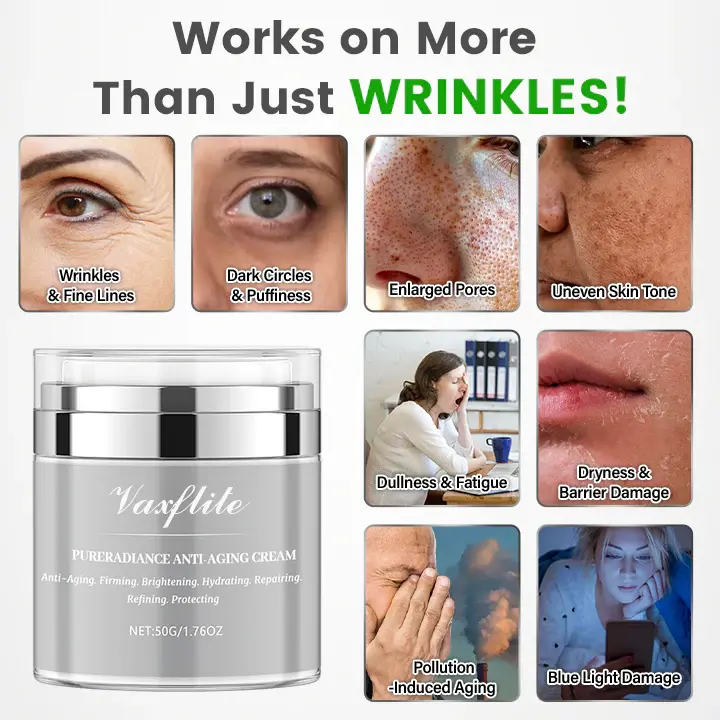 🔥2025 Hot-Selling Latest Upgraded Version PureRadiance Anti-Aging Cream - Image 3