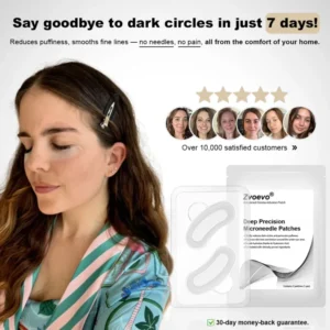✅Official Store: Deep Precision Age-Defying Nano Microneedle Patches – Deep-acting solution for tackling under-eye bags, dark circles, laughter lines, forehead lines, and all those other pesky facial wrinkles.