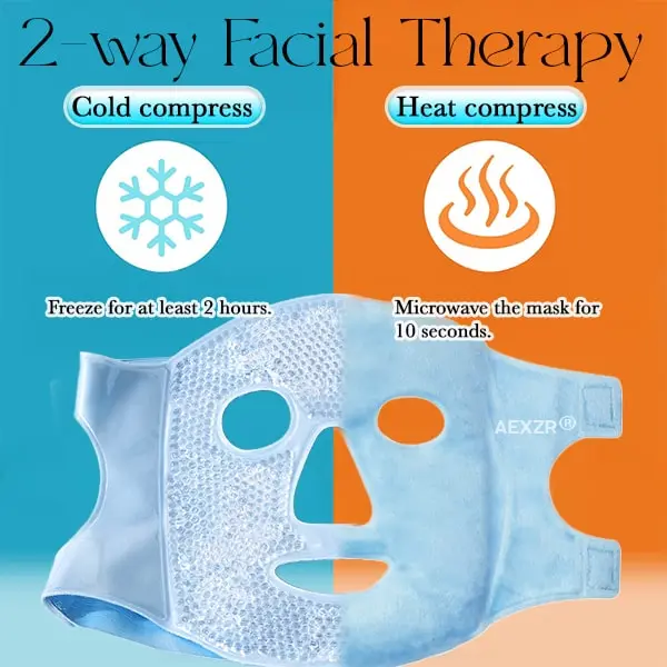 Anti-swelling Gel Beads Facial Therapy Mask - Image 3