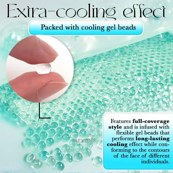Anti-swelling Gel Beads Facial Therapy Mask - Image 5