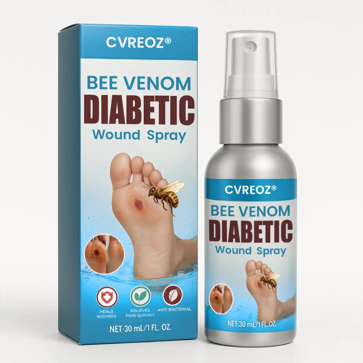 Bee Venom Diabetic Wound Spray
