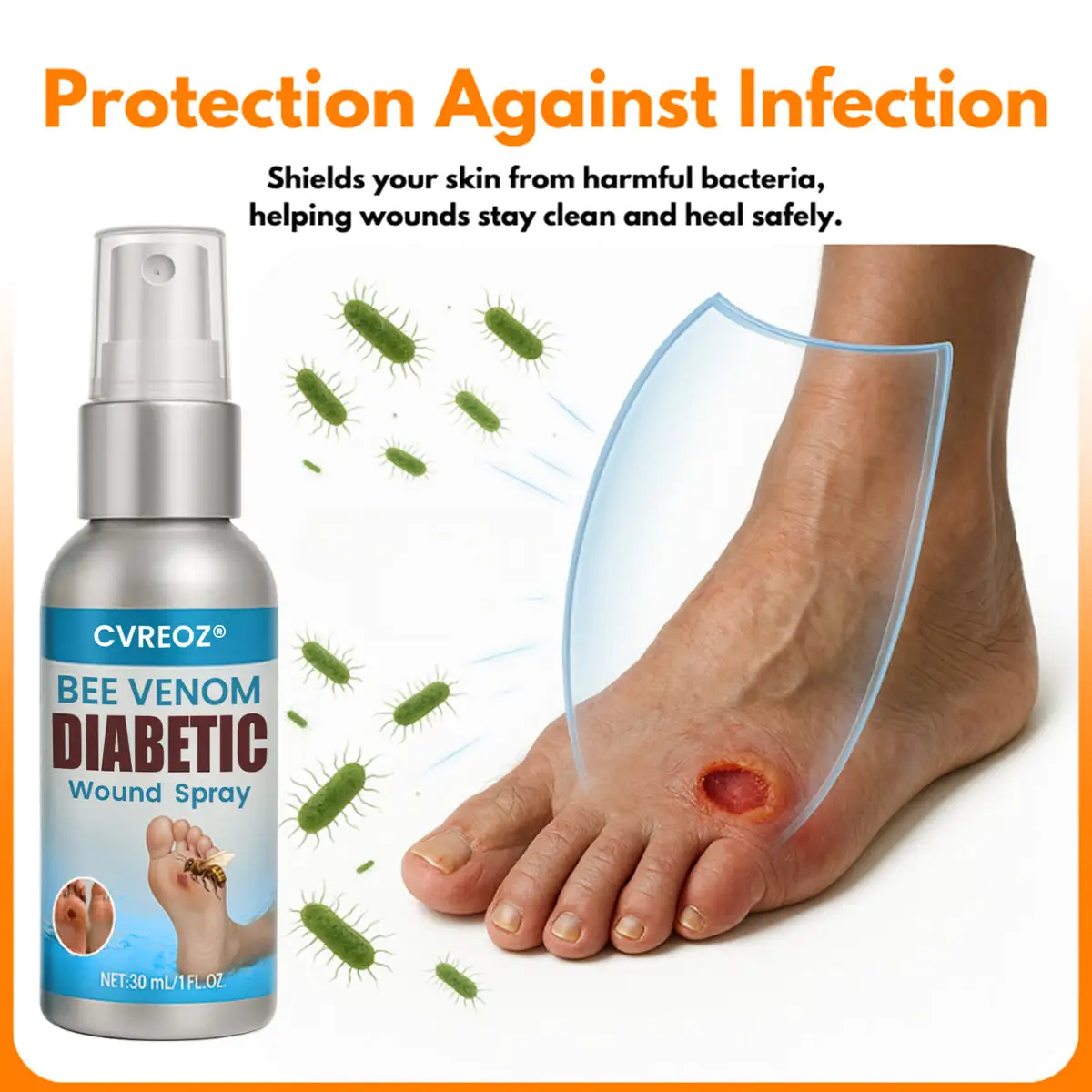 Bee Venom Diabetic Wound Spray - Image 2