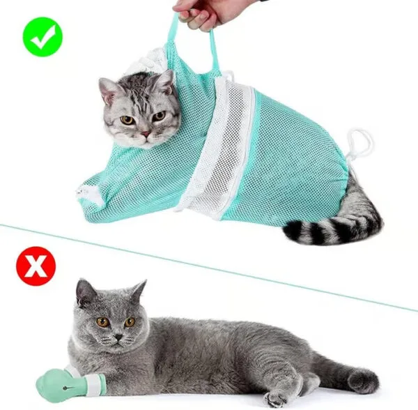 Cat Grooming Restraint Bag - Image 3