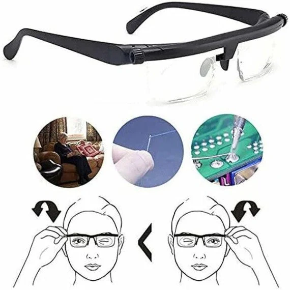 Adjustable Focus Glasses Near And Far Sight - Image 13